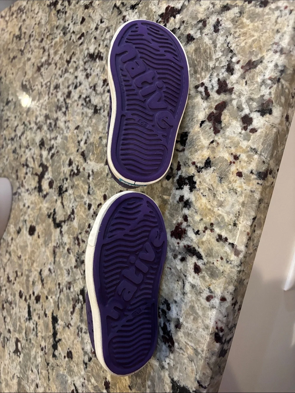 Native Kids Slip-On Water-Friendly Shoe in Purple - Size C5